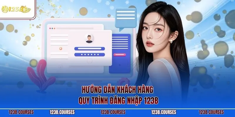 Hướng dẫn khách hàng quy trình đăng nhập 123B